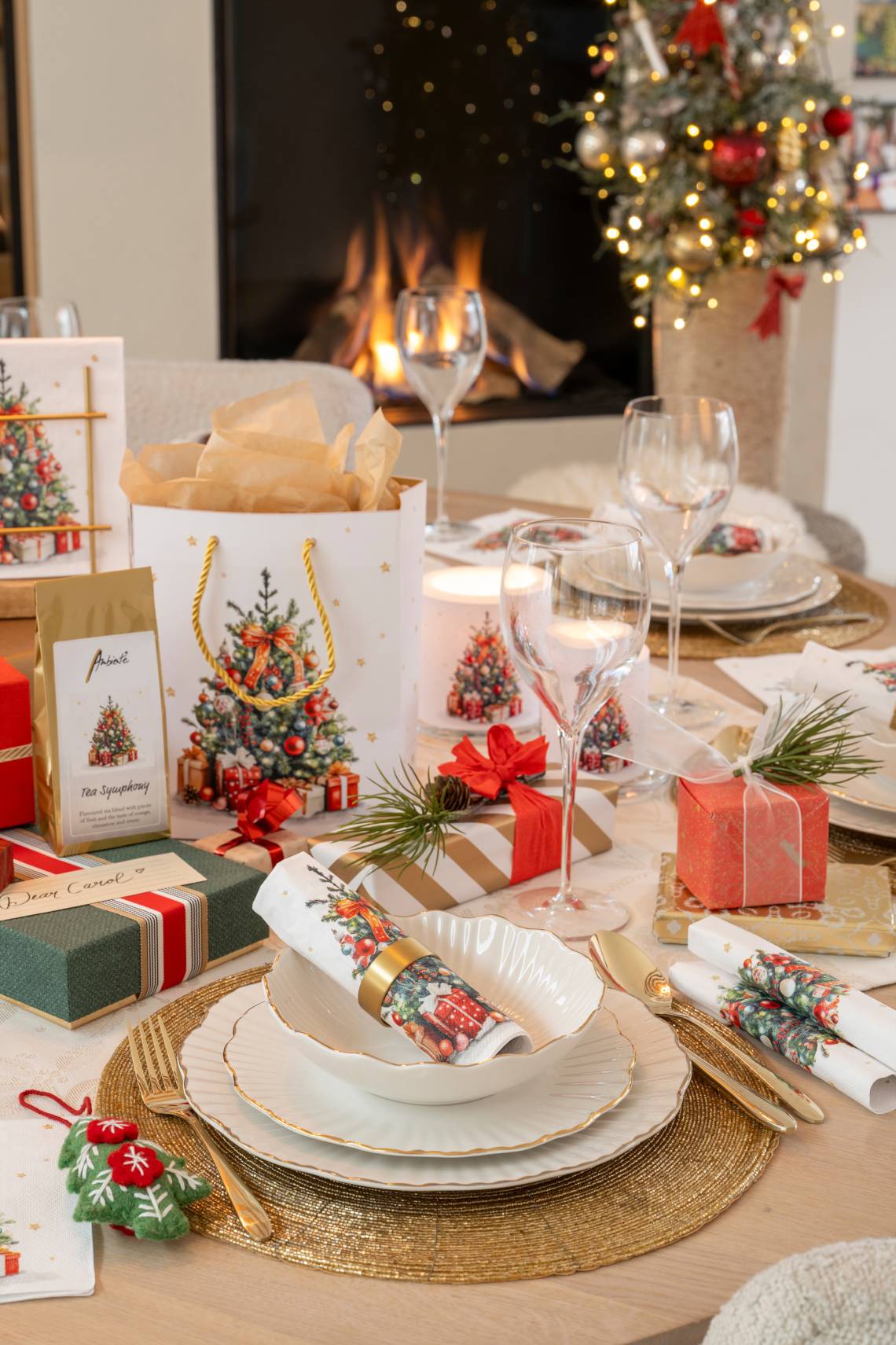 Ambiente - Weihnachtlich und prachtvoll: Accessoires der Decorated Christmas Tree Kollektion