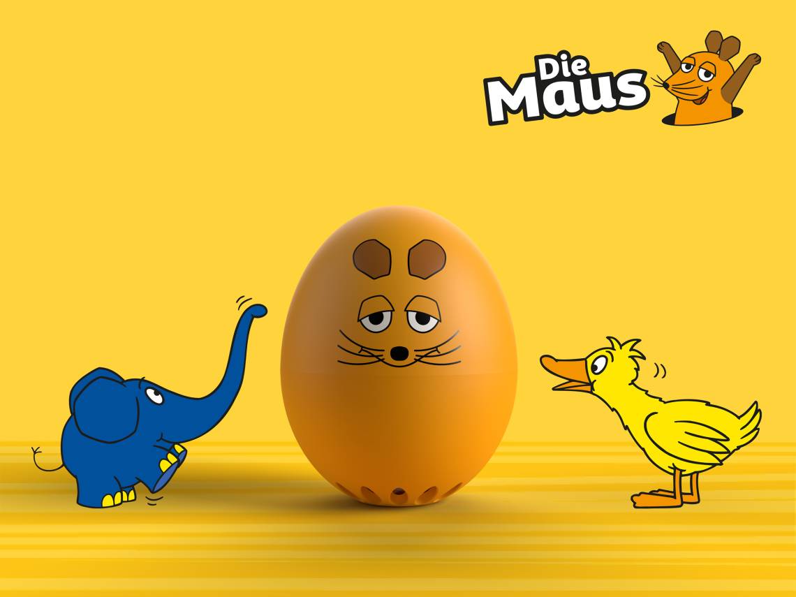 Mit Gesang zum perfekt gekochten Ei - Maus PiepEi® von BRAINSTREAM