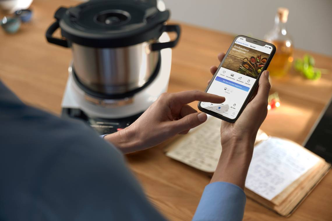 Bosch - Cookit mit Cookit XL-Topf - Home Connect App