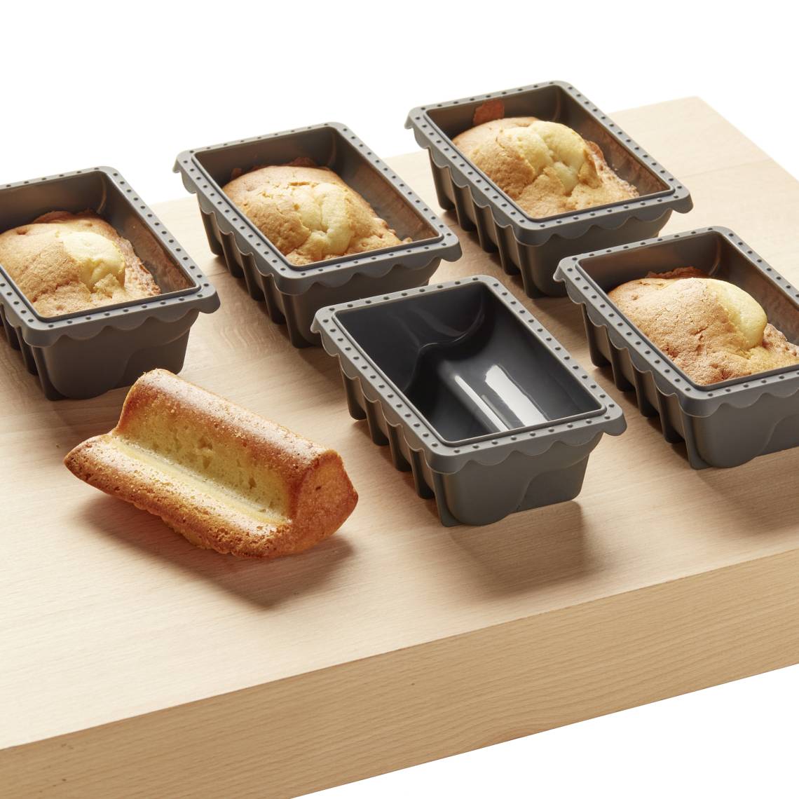 Coolinato Silikon Mini-Stollen - 6tlg. Set