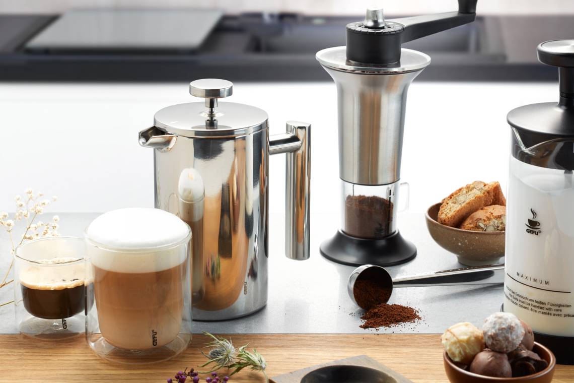 GEFU - Kaffeebereiter GUSTAVO für den perfekten Kaffee Zuhause