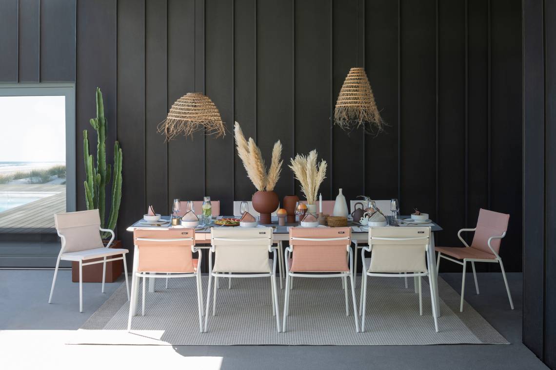 Lafuma Mobilier ANCÔNE Tisch und Stühle