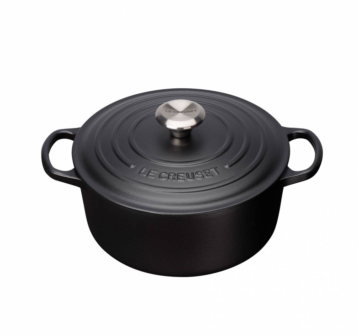 Le Creuset - Farm Fresh - Bräter rund - schwarz