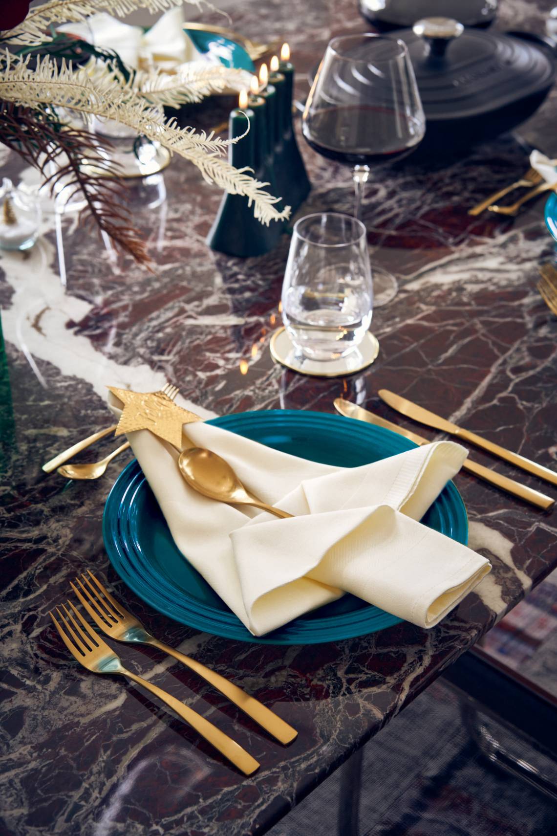 Le Creuset - Together for Christmas - Weihnachtsgedeck