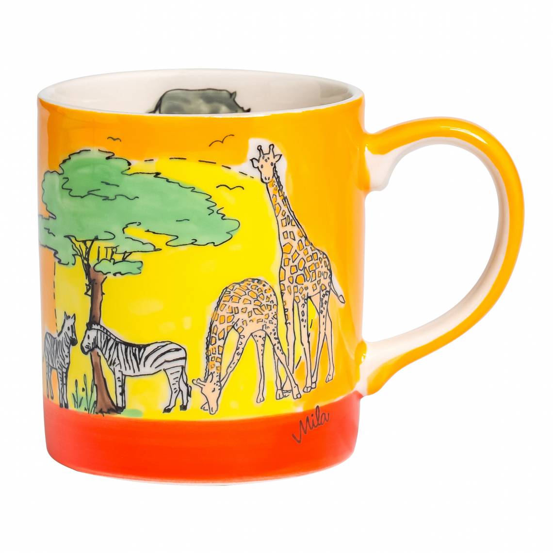 Mila Design - Kaffee-Becher Motiv Afrika -80211