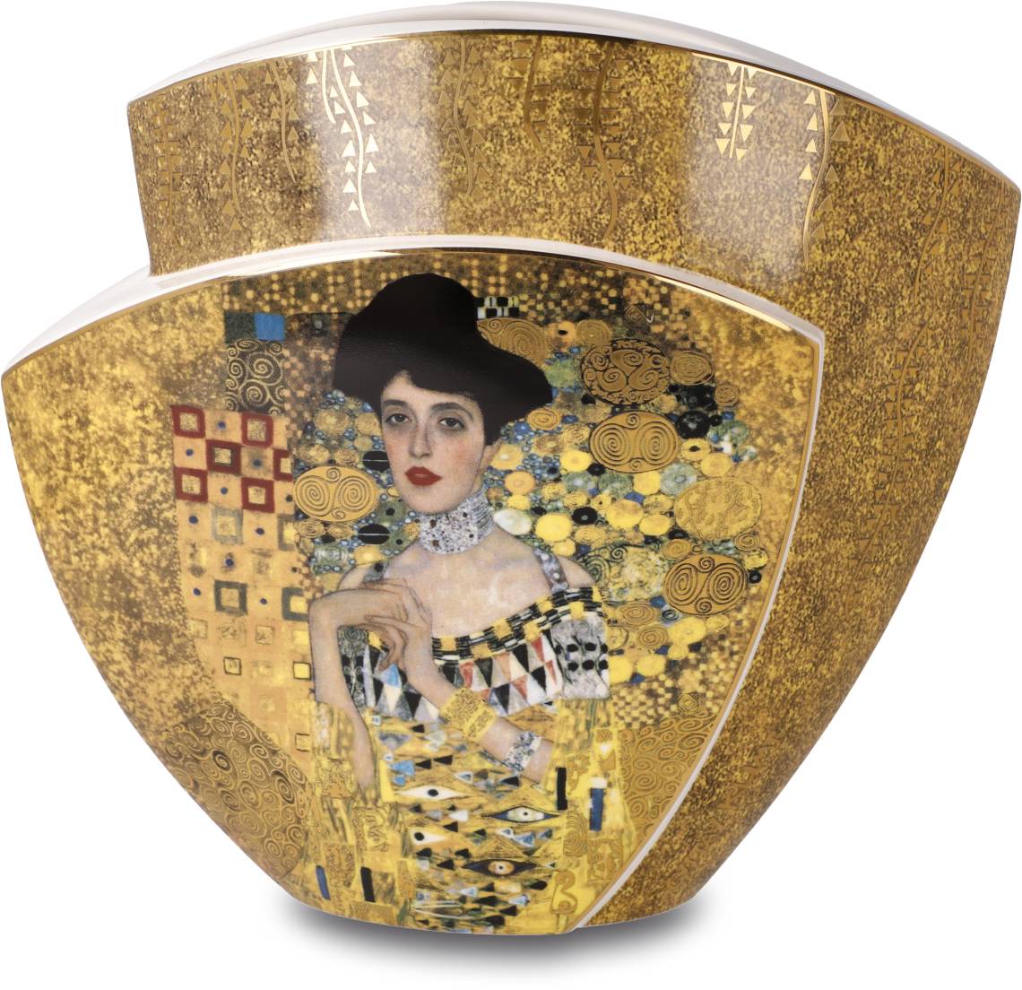 Blütenvase mit Klimts Adele von Artis Orbis bei Goebel