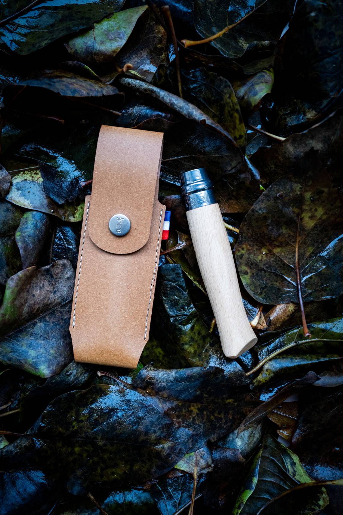 Opinel - Schick und ökologisch: Lederetui SIMPLE