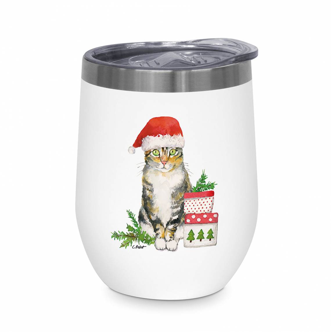 PPD - Thermo Mug 0,35l - Weihnachten Katze