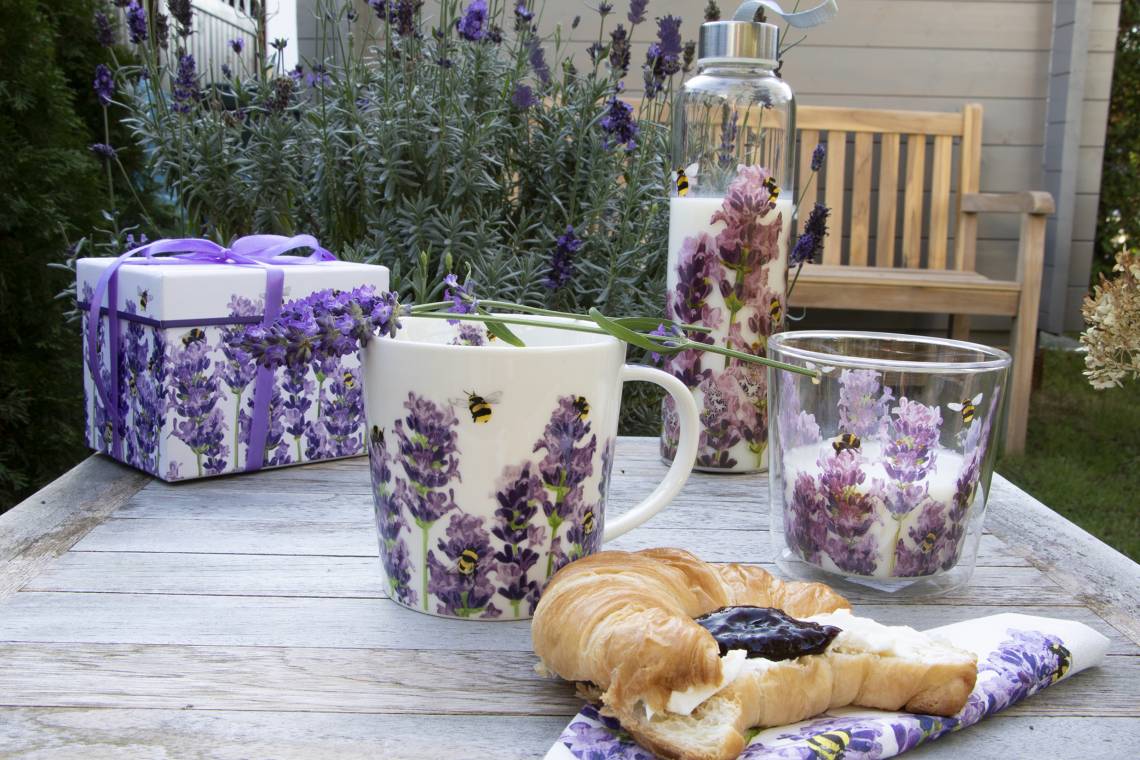 PPD Bees&Lavender gedeckter Tisch