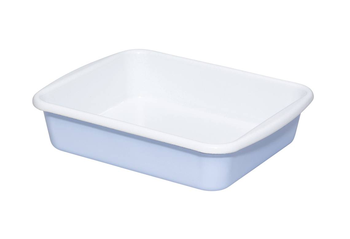 RIESS - Nature Blue - Mini-Backofenform, light blue, 25 x 20cm 