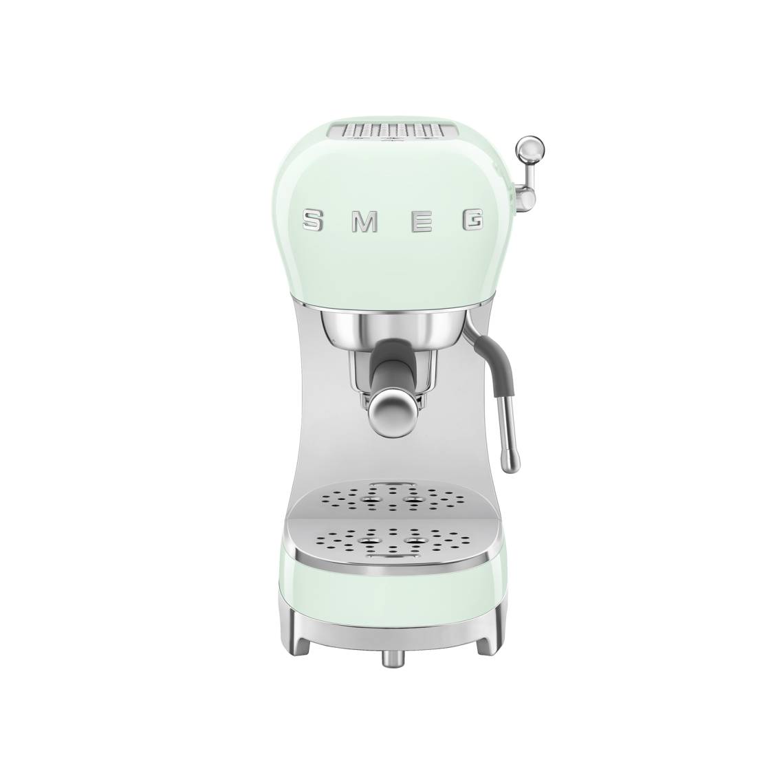 Smeg -  Schlanke Silhouette: Espressomaschine Pastellgrün