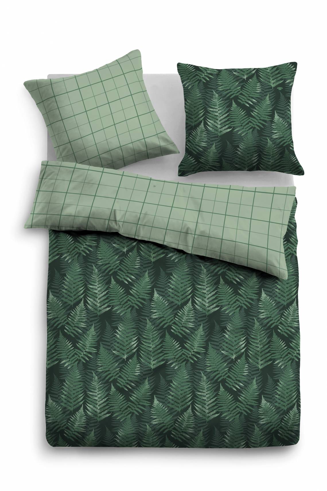 Tom Tailor  SATIN BED LINEN „COLORED FERN“, 69980_856