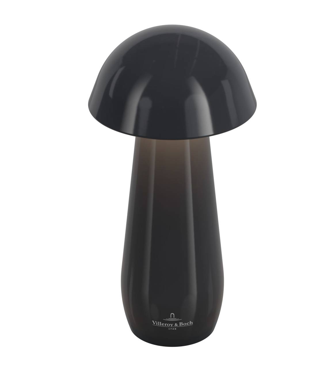 V&B - Tischleuchte Modena, 16 cm, schwarz glänzend