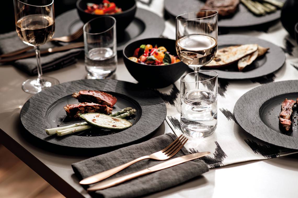 Villeroy & Boch - Natürlich-rustikal speisen mit Manufacture Rock