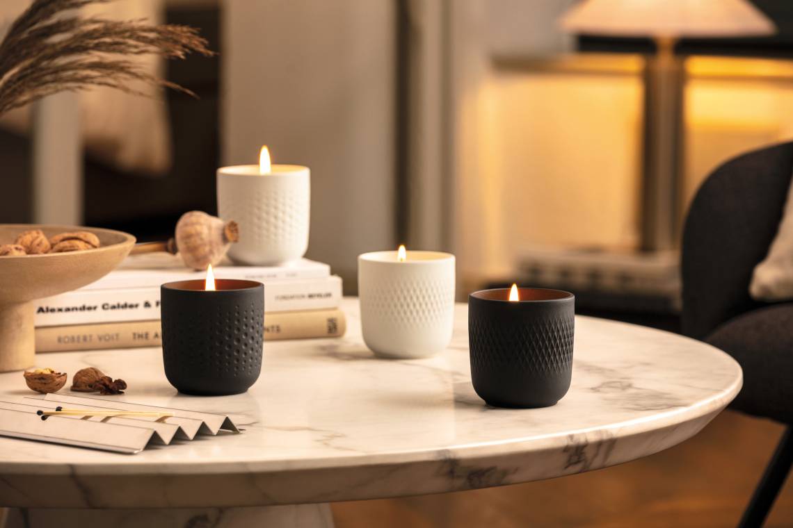 Villeroy & Boch - Stimmungsvoll und gemütlich wird die Atmosphäre mit den Duftkerzen Manufacture