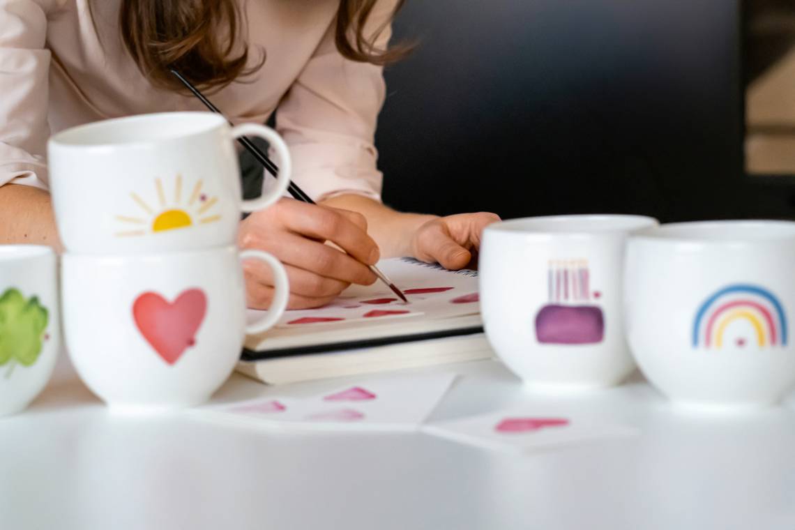 Villeroy & Boch - Liebevoll gestaltet: Henkelbecher With Love