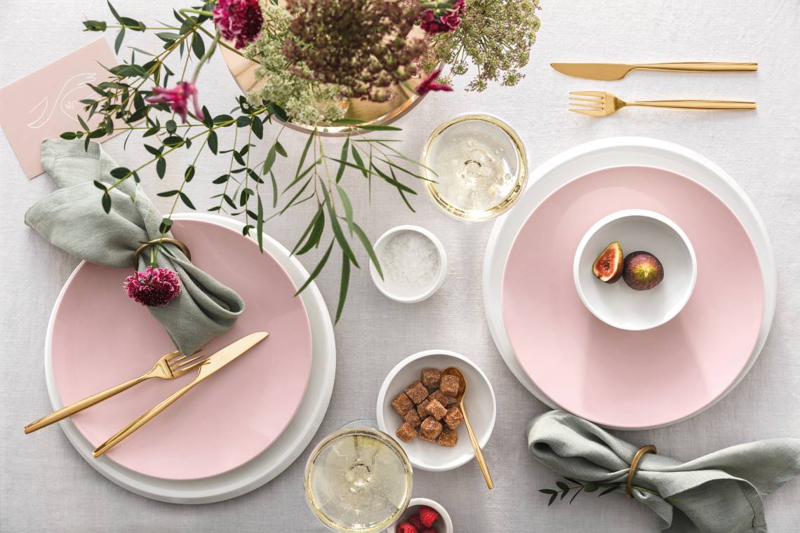 Villeroy & Boch - Romantisches Ambiente mit Tischdekor Rose Garden