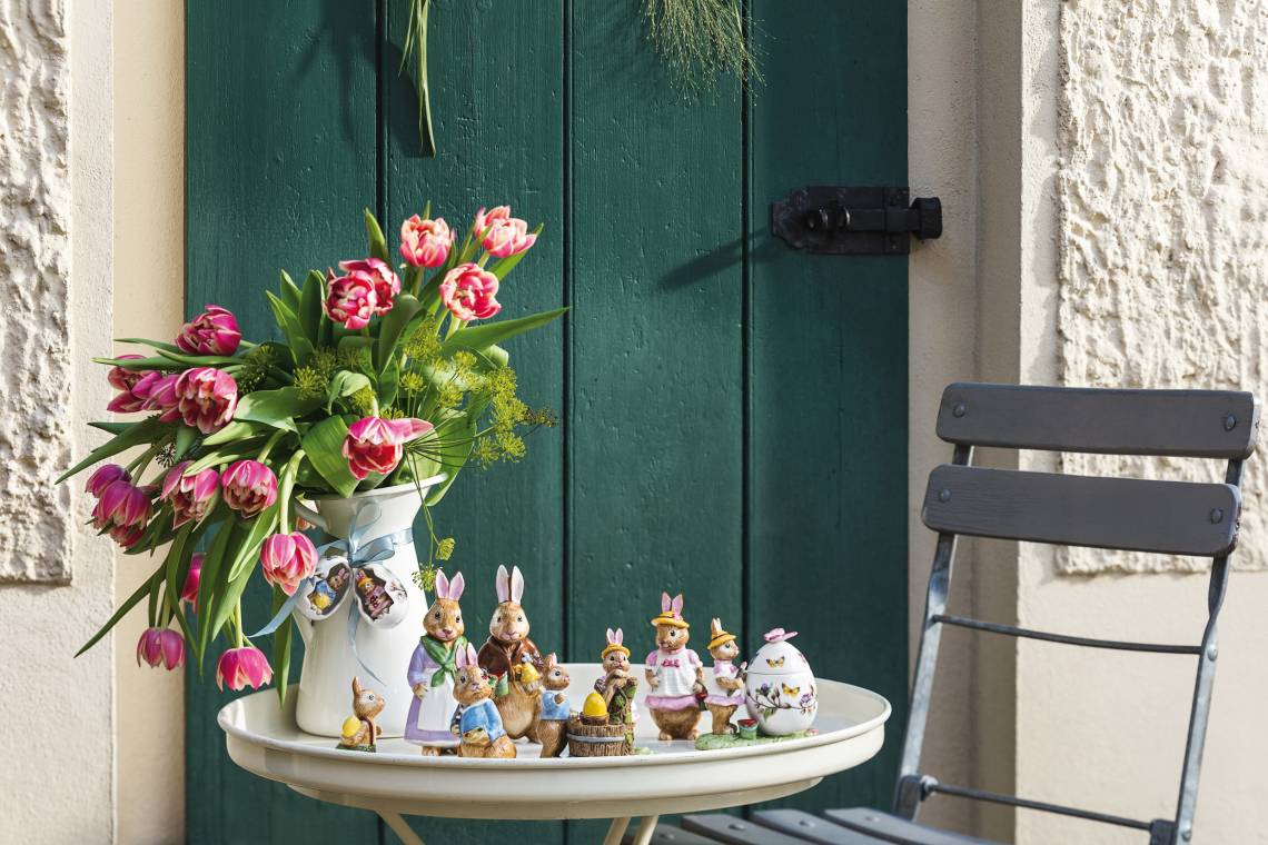 Villeroy & Boch - Bunny Tales - Versammelte Osterhasenfamilie 