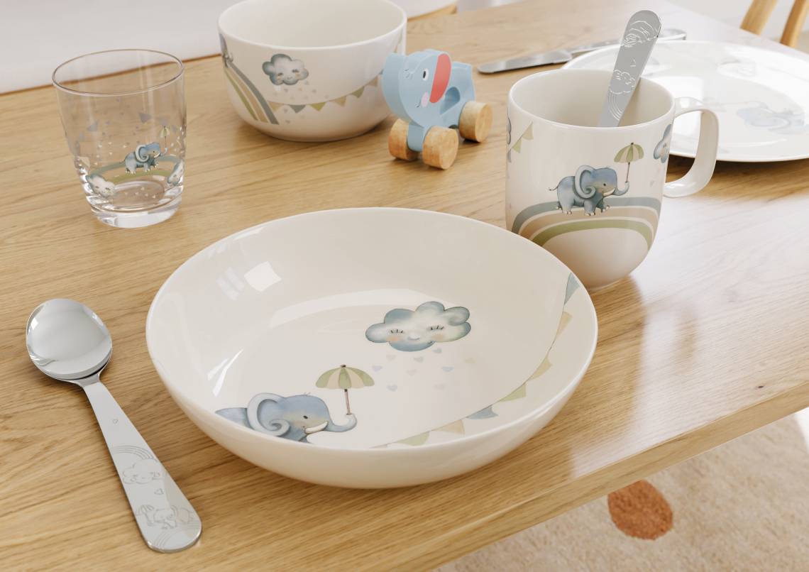Villeroy & Boch - Elefantastisch: Boho Kids Walk like an Elephant Geschirr