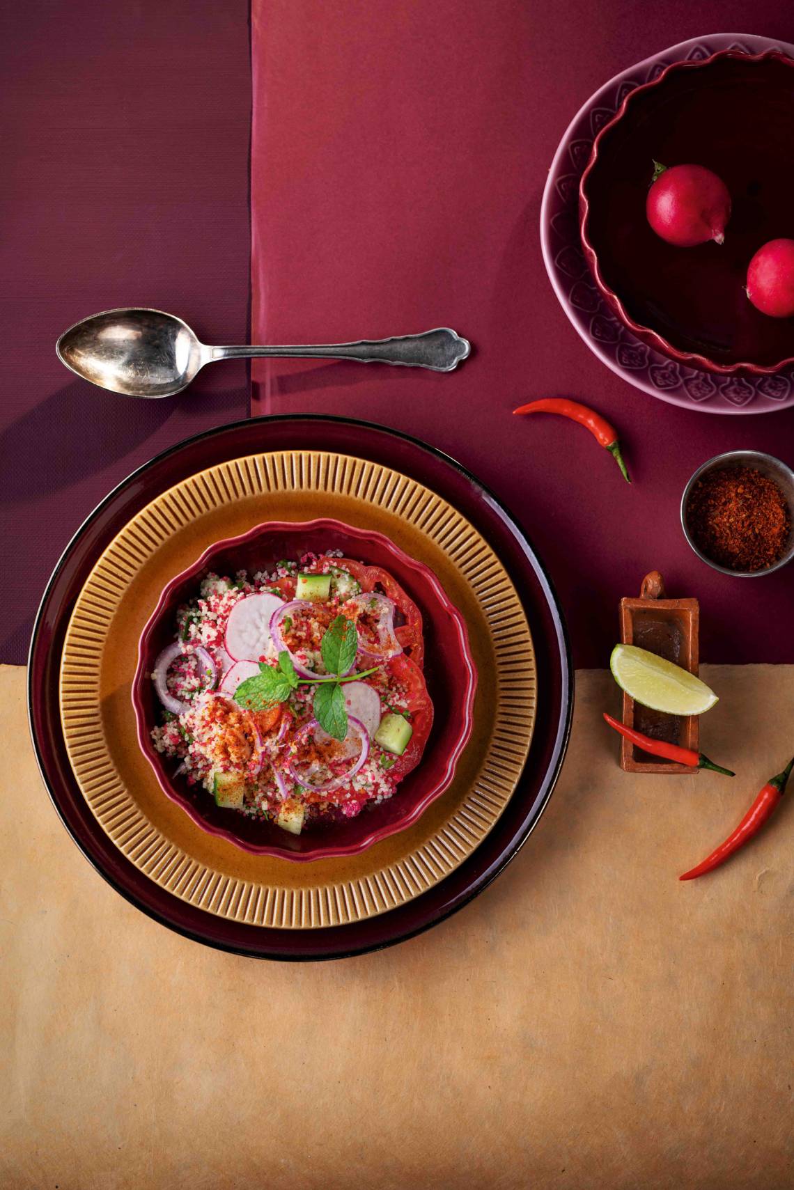 Wiberg - Auf kulinarischer Reise mit dem Harissa-feurigen Couscous-Salat