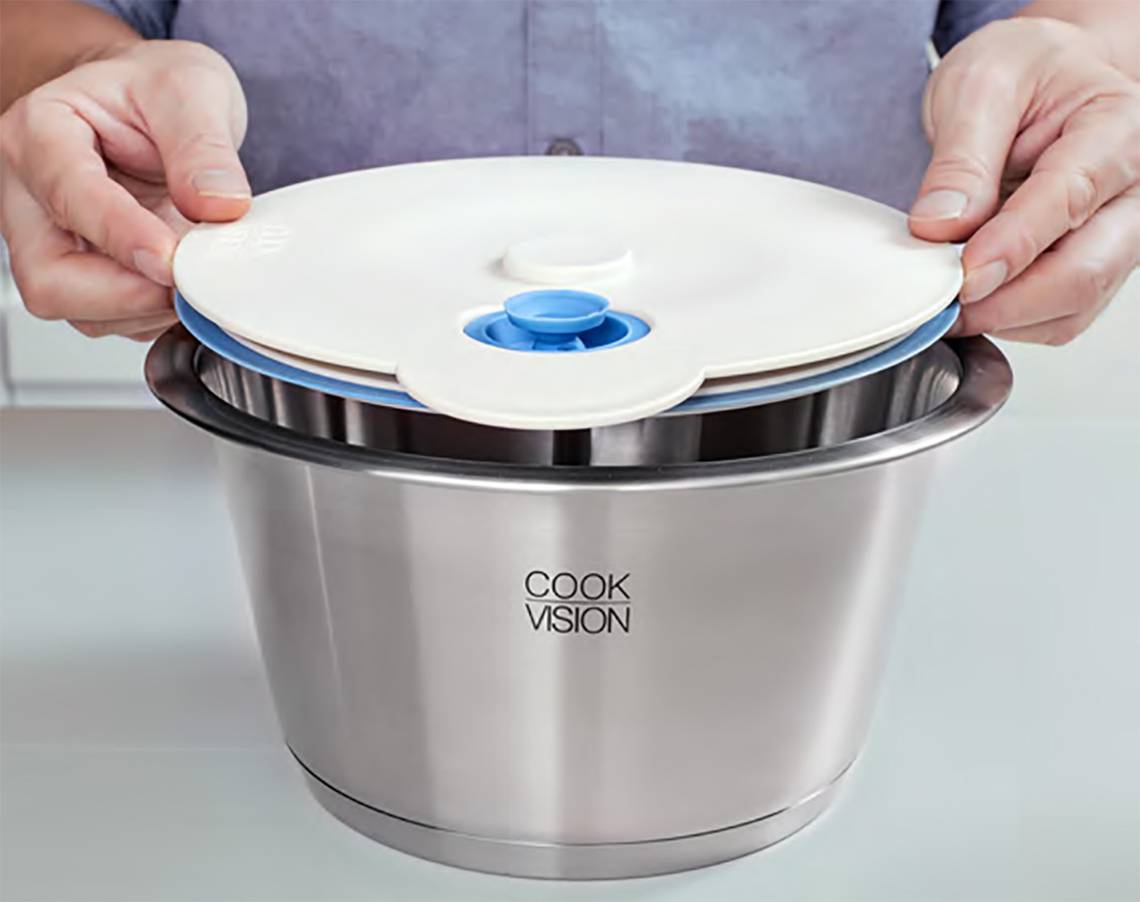 Cookvision - nesto - Frischhaltedeckel auf Topf aufsetzen, 20 cm