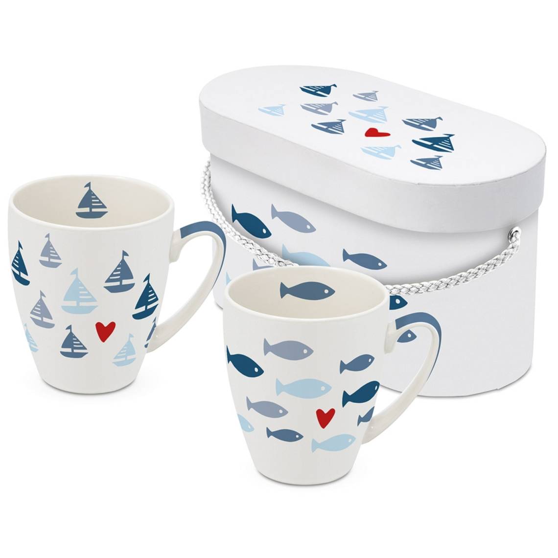 PPD Tassenset in passender Geschenkbox Seaside 160102703