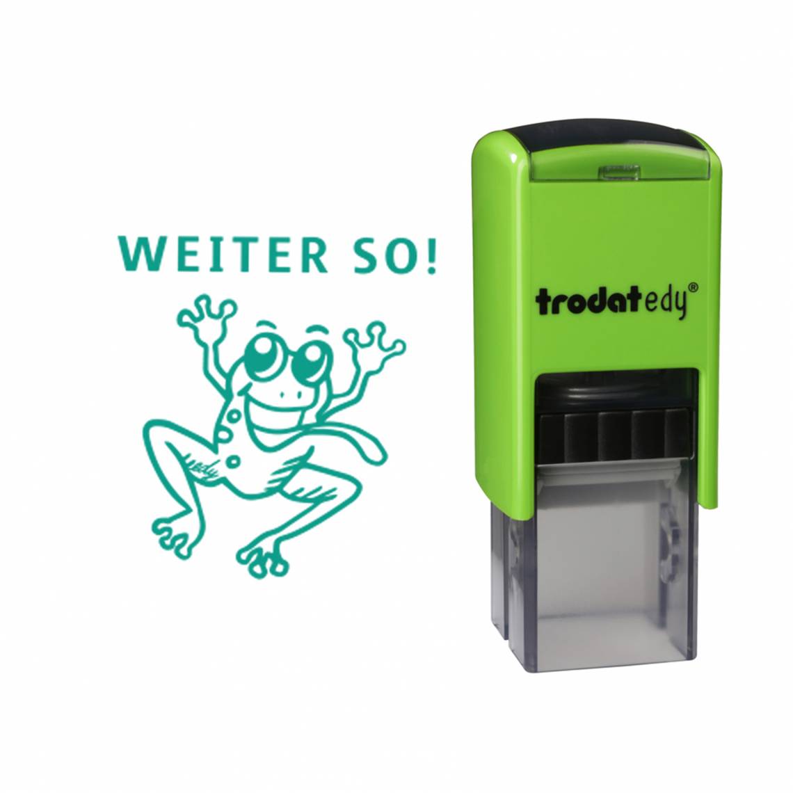 trodat - edy®  - Frosch - frei mit Abdruck