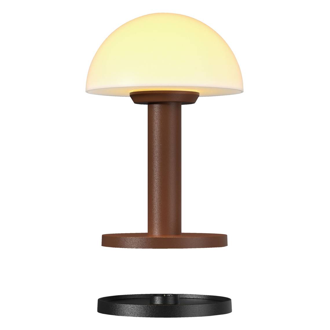 Villeroy & Boch 97075 wetterfeste LED Leuchte Bergamo Rost