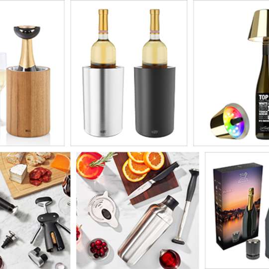 Schnellinfo Produktneuheiten Wein- & Baraccessoires