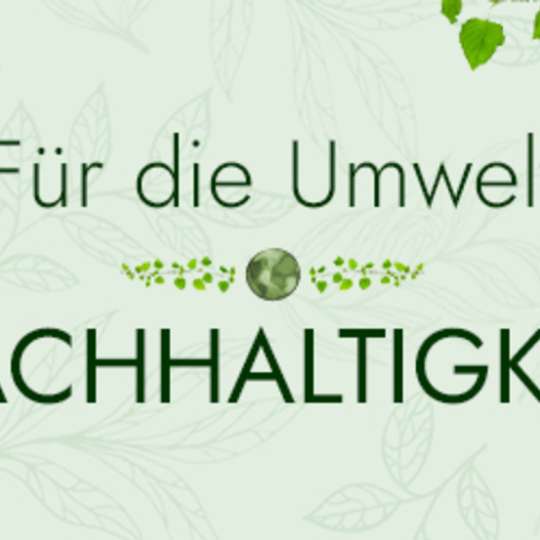 Produktvorschläge - Nachhaltigkeit – Banner