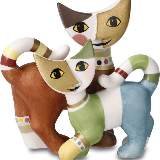 Mio e Bea Minikatzenpaar von Rosina Wachtmeister bei Goebel