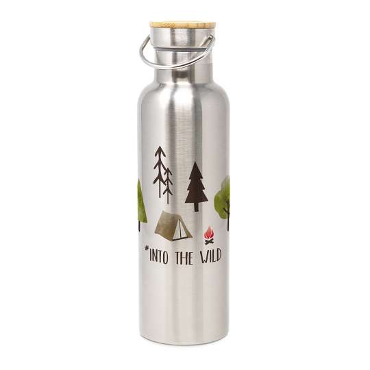 603924 · Into the Wild Stainless Steel Bottle, 750ml