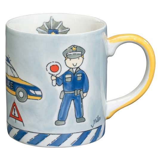 Mila Design 79255 Polizei - Kinderbecher