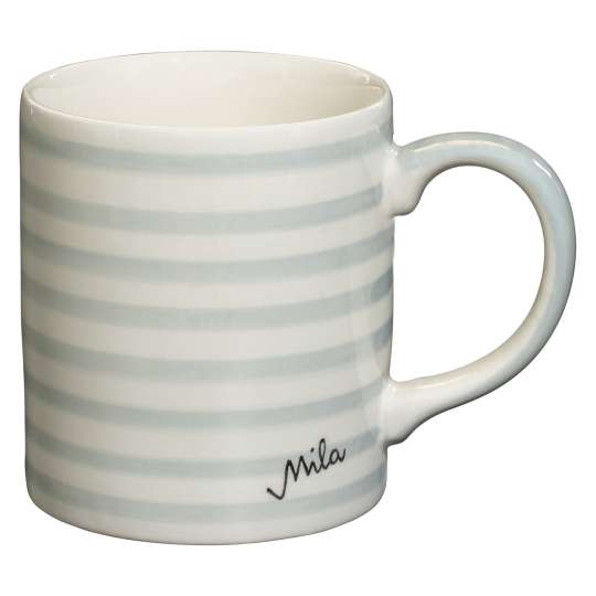 Mila Design 80257 Scandinavian Grey - Becher