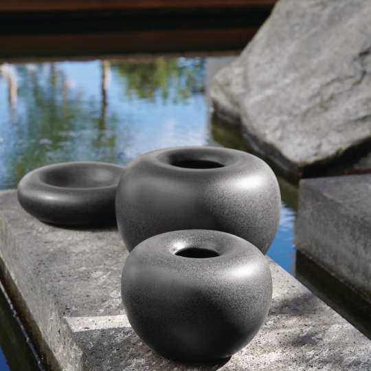 ASA Selection Vase & Schale Stone blackiron