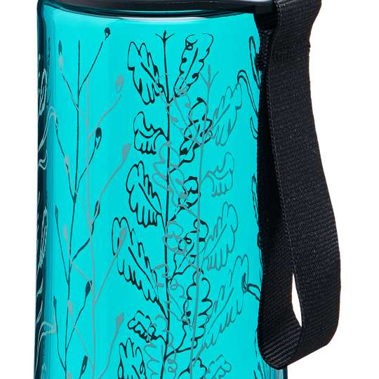 Aladdin - AVEO Trinkflasche - Türkis mit floralem Muster