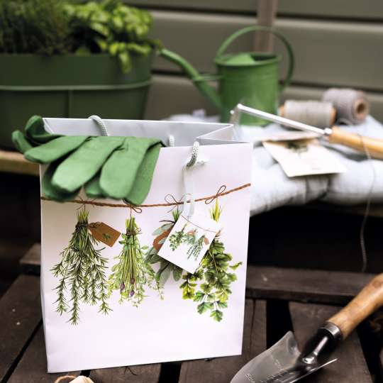 Ambiente - Fresh Herbs - Geschenktüte - Garten