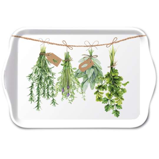 Ambiente - Fresh Herbs - Tablett, 13x21 cm