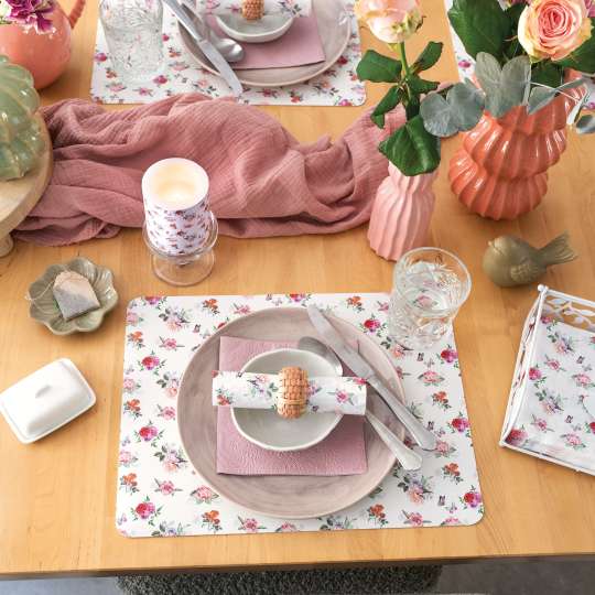 Ambiente - Zarte Romantik für den Sommer: Tafel-Accessoires Charlotte