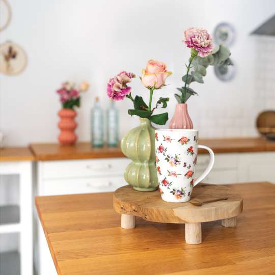 Ambiente - Extra groß und extra romantisch: Henkelbecher Charlotte