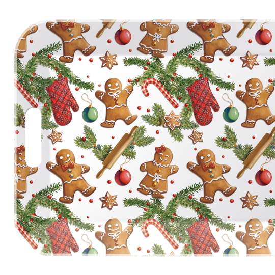 Ambiente - Gingerbread Cookies Tablett, 33 x 47 cm