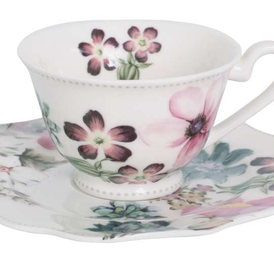 Ambiente Mea Espresso Cup and Saucer Jade 100 ml