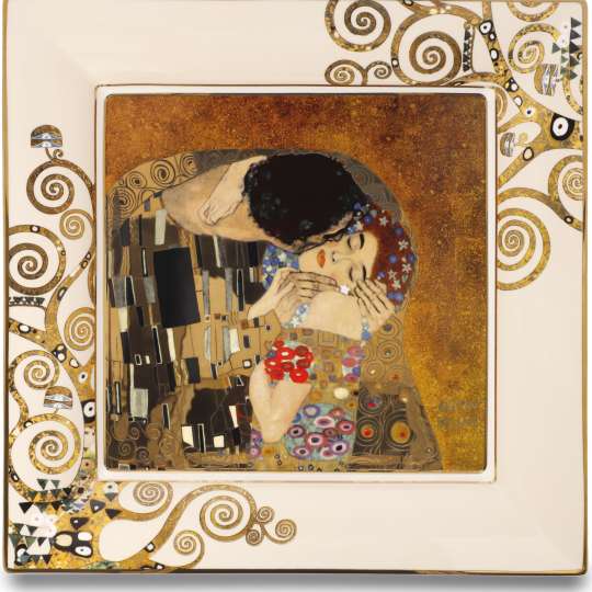 Schale mit Klimts Der Kuss von Artis Orbis bei Goebel