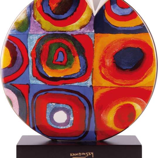 Vase mit Kandinskys Quadrate von Artis Orbis