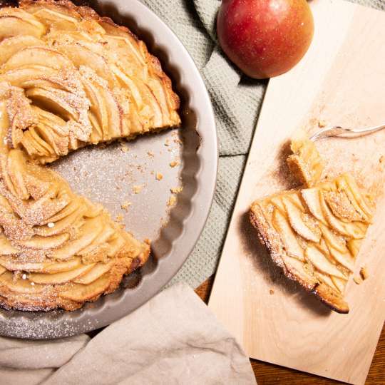 BERNDES - b.green - Quiche- und Tarteform - Apfeltarte