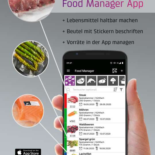 CASO Design - Food Manager App 