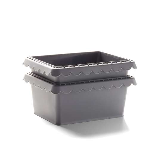 Coolinato Silikon Mini Brot- und Kuchenbackform - 2tlg Set