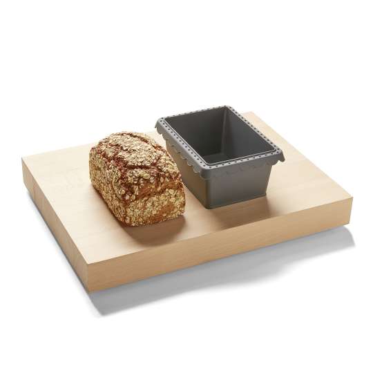 Coolinato Silikon Mini Brot- und Kuchenbackform - 2tlg Set