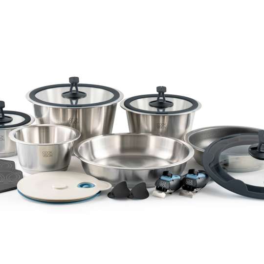 Cookvision - Familienset, 17-tlg., schwarz