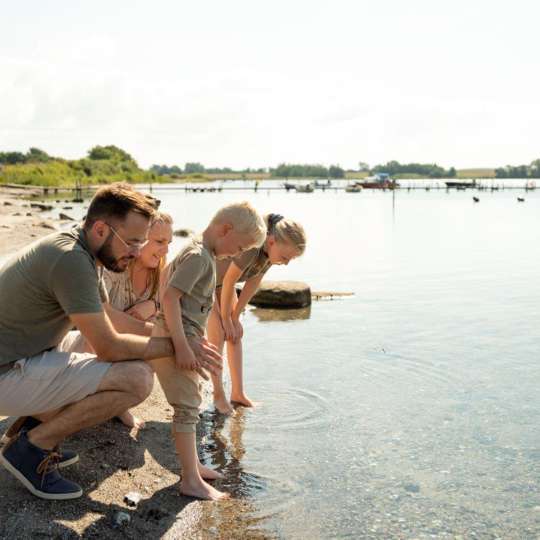 Eine schöne Zeit mit der ganzen Familie beim Campen in Dänemark